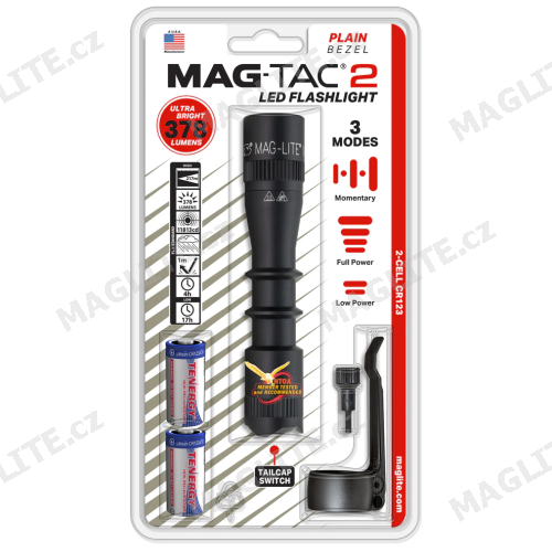 Svítilna MAG-TAC 2 LED PLAIN - Kliknutím zobrazíte detail obrázku.